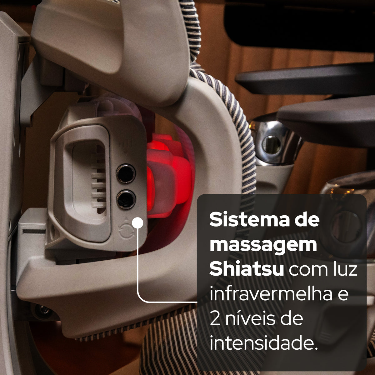 Cadeira Ergonômica de Massagem Elements Calaena